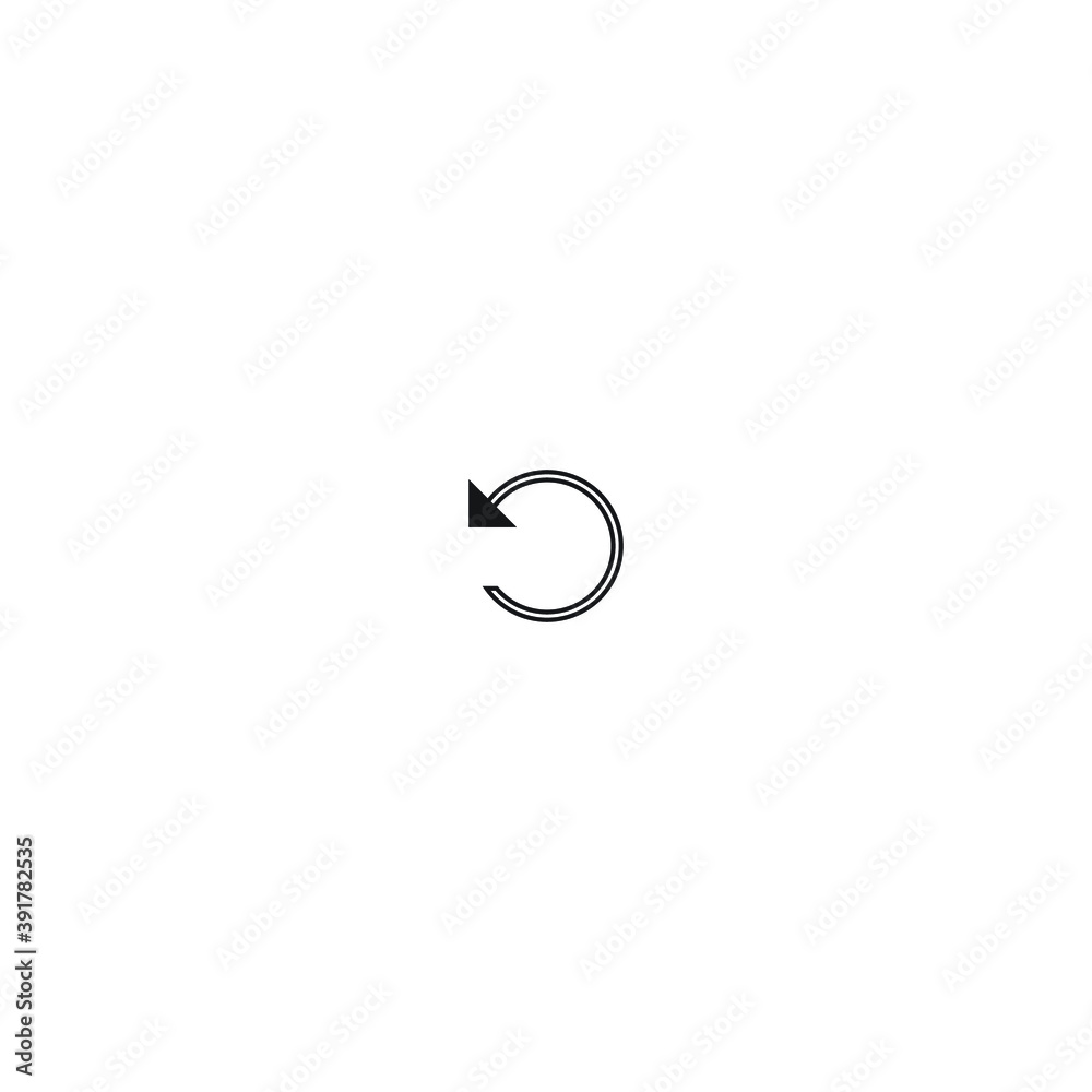 Icon vector graphic of arrow , reapet, good for template Icon vector graphic of arrow , reapet, good for template