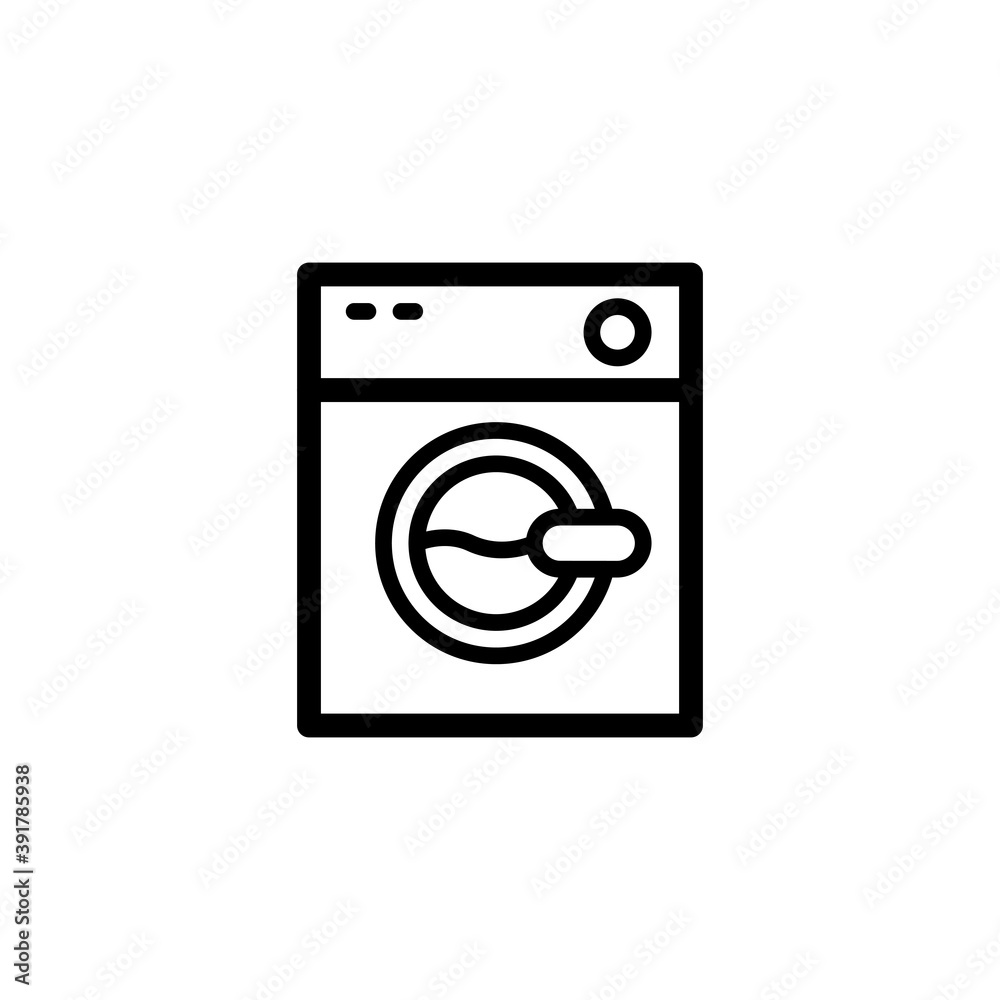 washing machine icon, vector, design trendy washing machine icon, vector, design trendy
