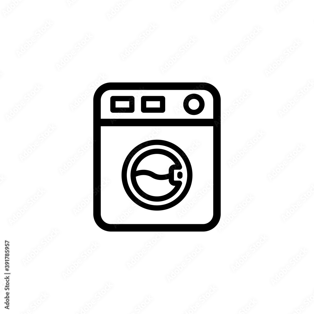 washing machine icon, vector, design trendy washing machine icon, vector, design trendy
