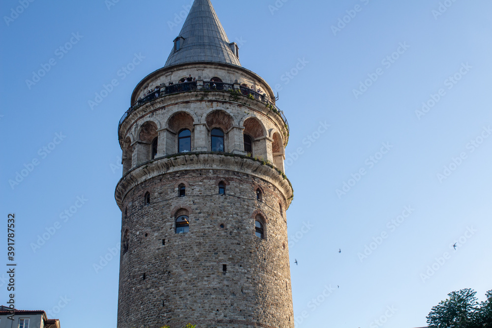 Galataturm Istanbul Galata Turmspitze