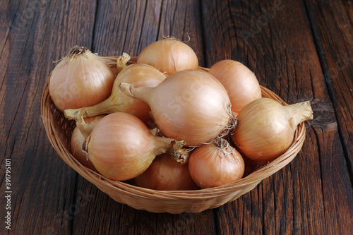 Onions in a bowl