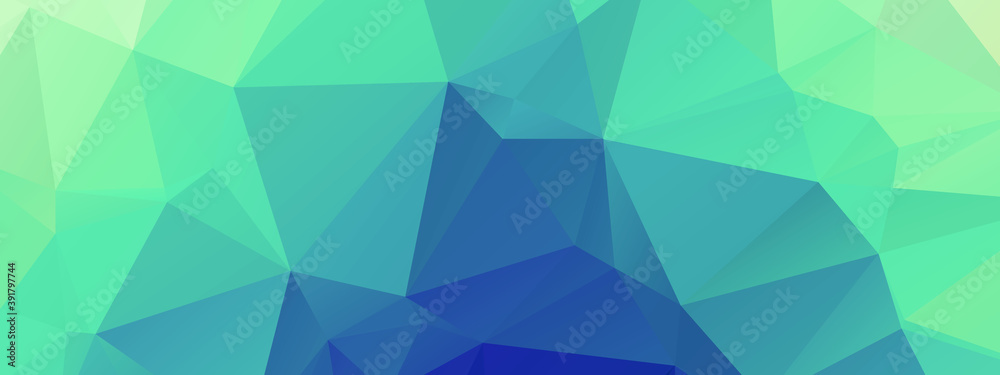 Obraz premium Abstract Color Polygon Background Design, Abstract Geometric Origami Style With Gradient. Presentation,Website, Backdrop, Cover,Banner,Pattern Template