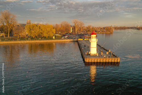 Lachine Lighthouse, Montreal, Quebec, Canada photo