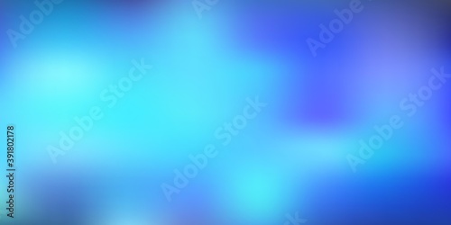 Dark blue vector gradient blur layout.