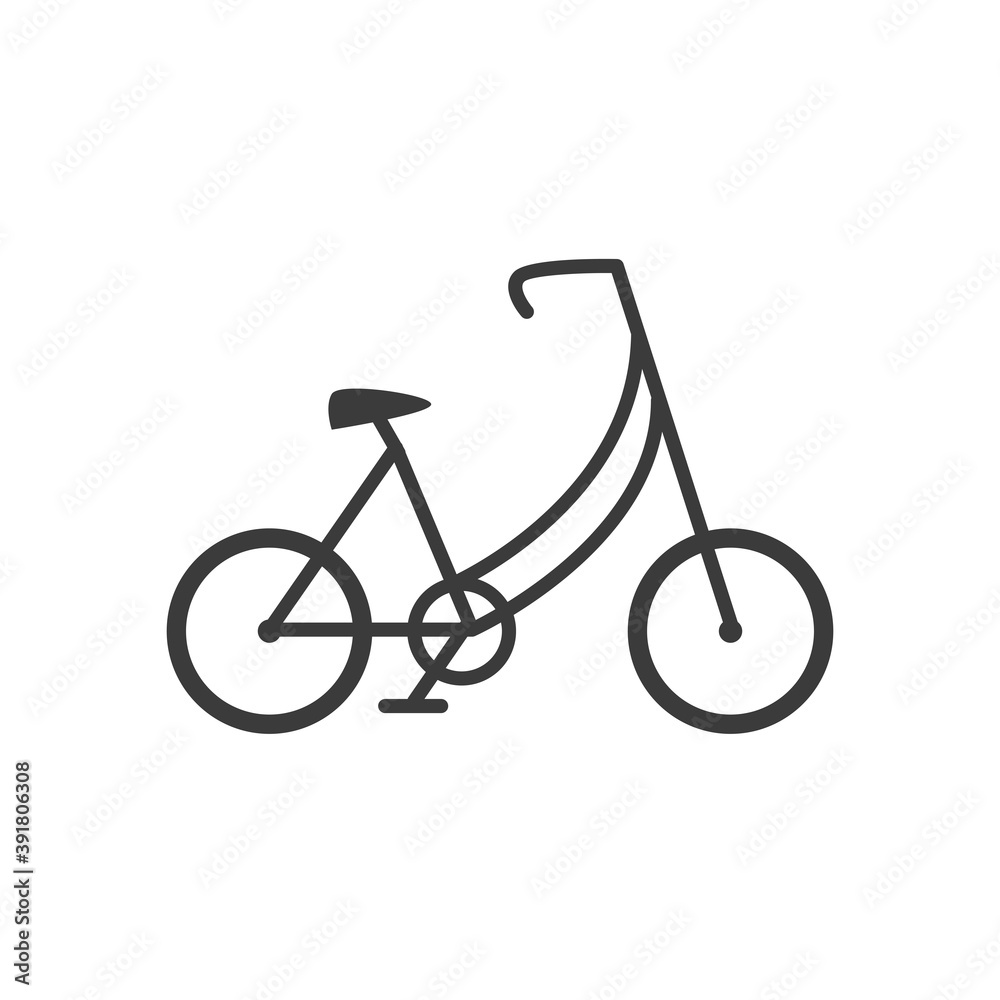 old bicycle transport on white background old bicycle transport on white background