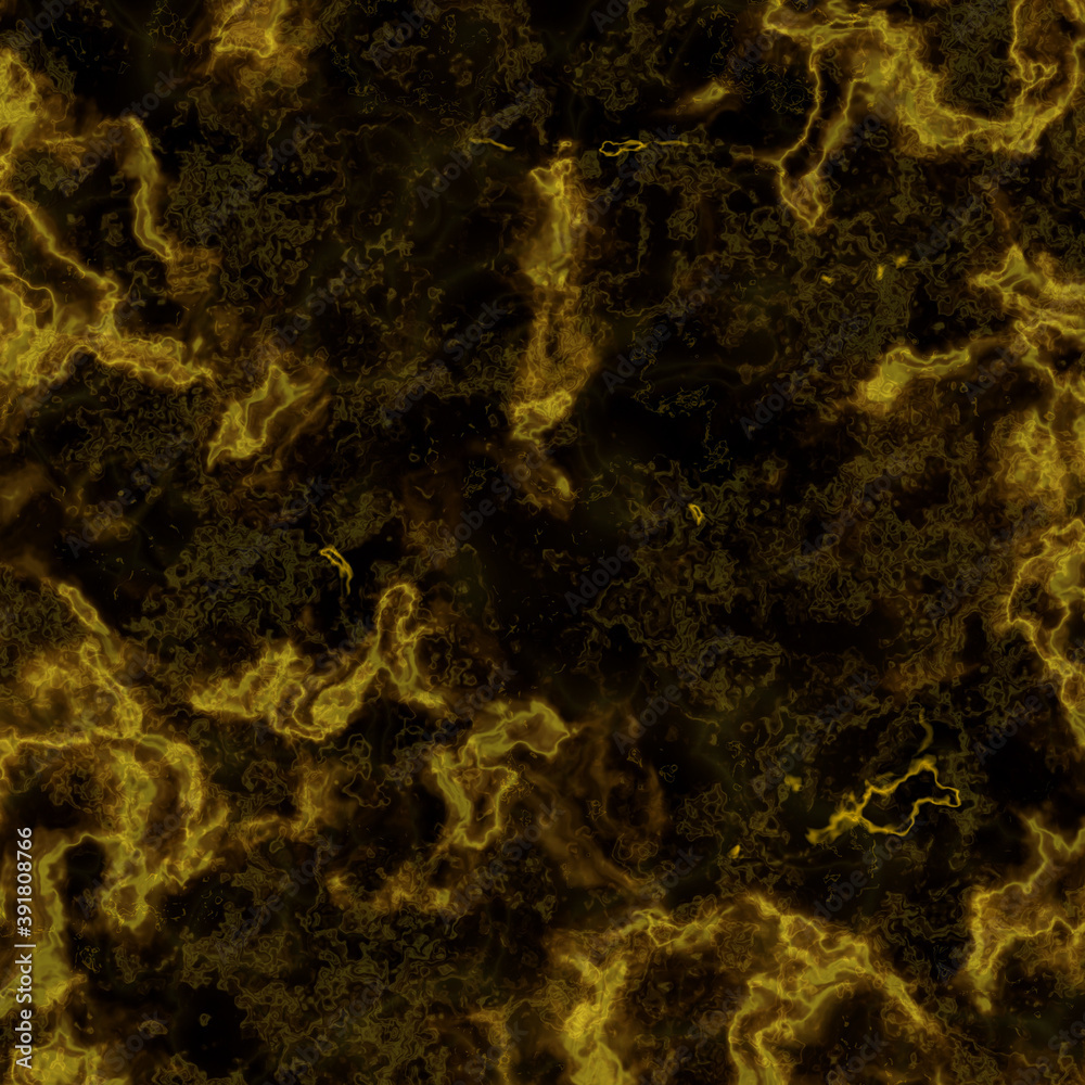 Golden black swirls, fluid lines, texture, background with space Golden black swirls, fluid lines, texture, background with space
