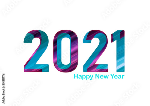 vector 2021 happy New year card background. 2021 happy New year vector illustration design.