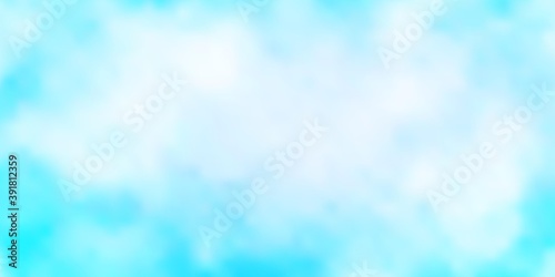 Light Pink, Blue vector texture with cloudy sky.