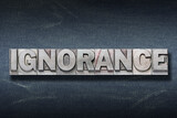 ignorance word den
