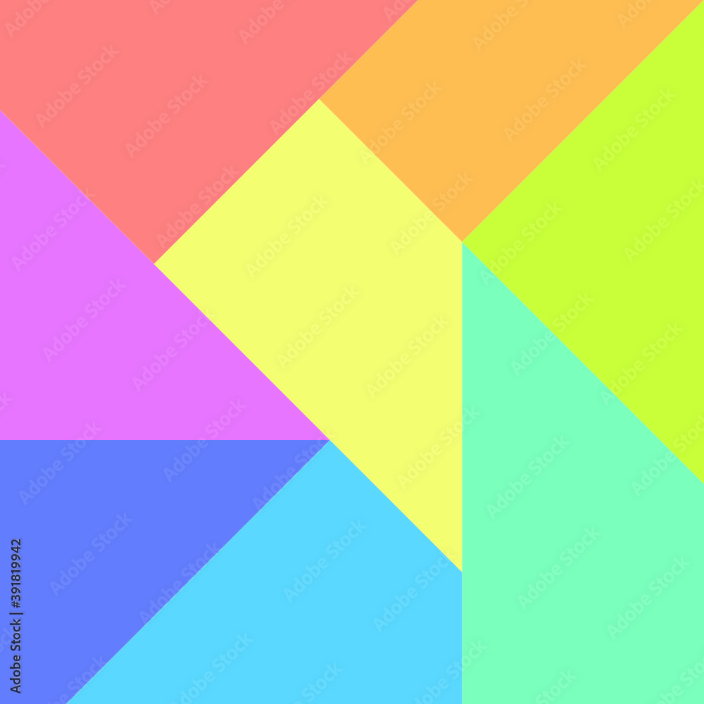 a colorful rainbow background vector design