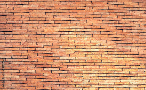 Old brown brick wall texture