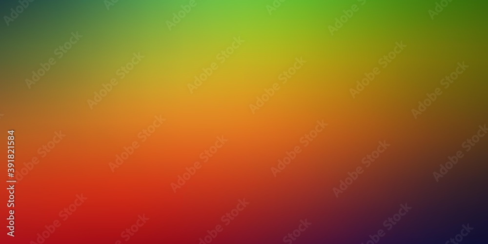 Obraz premium Dark Multicolor vector abstract bright pattern.