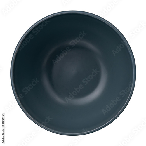 Granite Gray (Granite) soup plate isolated on white background