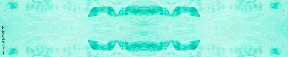 Obraz premium Seamless Blue Tie Dye Batik Texture. Abstract 