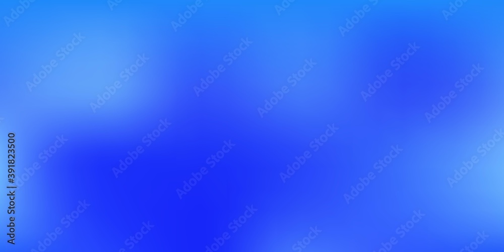 Obraz premium Light BLUE vector gradient blur backdrop.