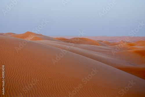 Dunes dans le désert