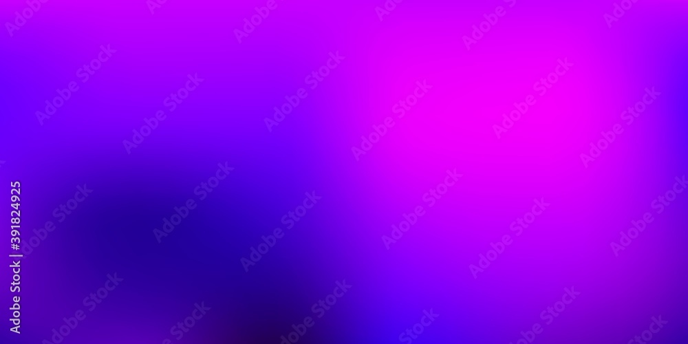 Dark Purple, Pink vector gradient blur drawing.