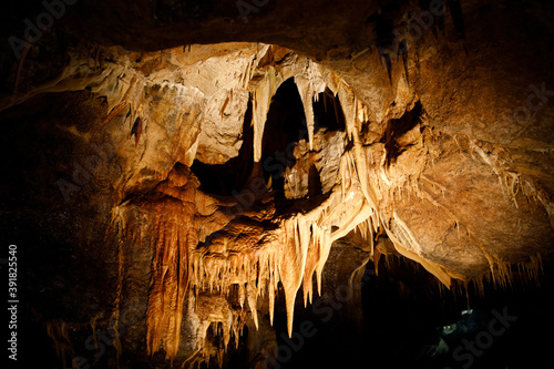 Photography Natural Marble Arch cave underground, Fermanagh, Northern Ireland