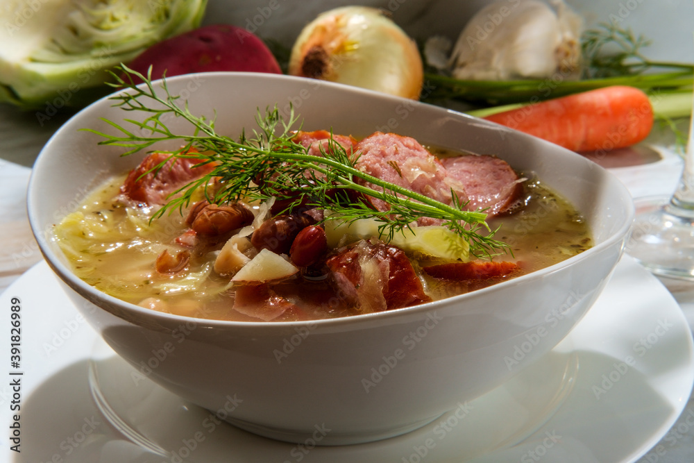 German Kielbasa Oktoberfest Stew