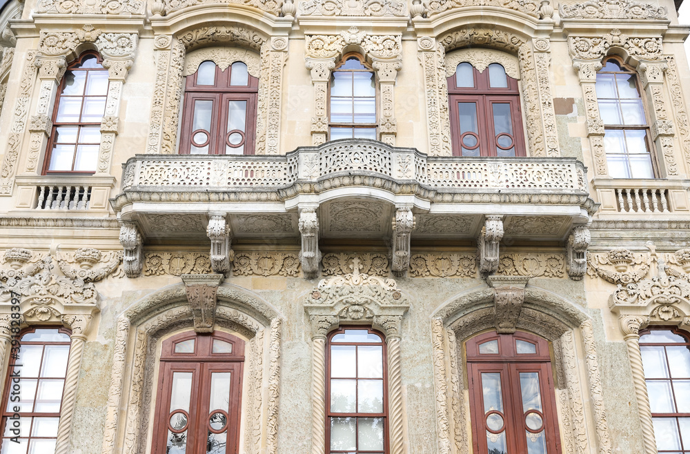 Fototapeta premium Kucuksu Palace in Istanbul City, Turkey