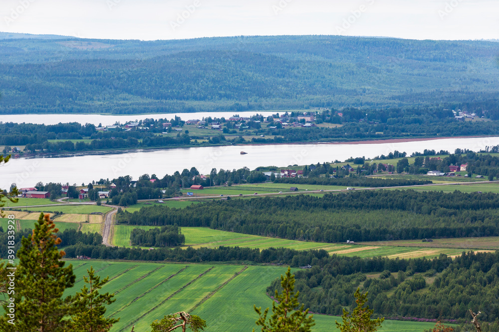 Scenery over the Swedish border