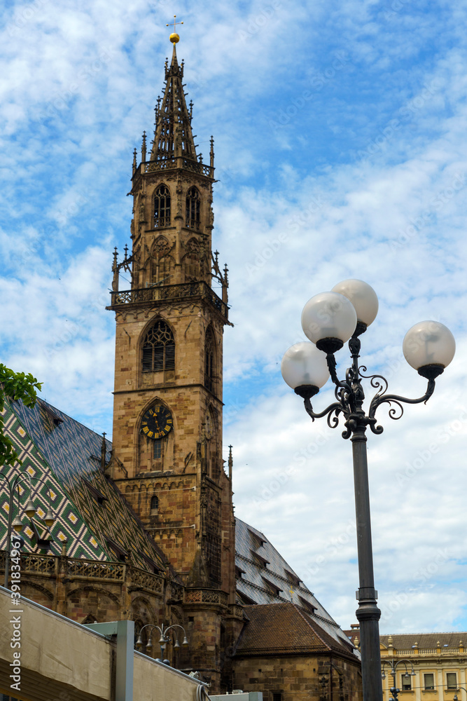 Obraz premium Bolzano, Bozen, Italy: the cathedral