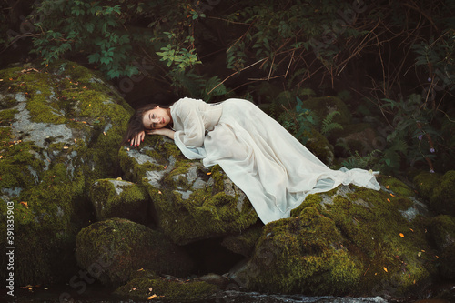 Daydreaming in a forest
