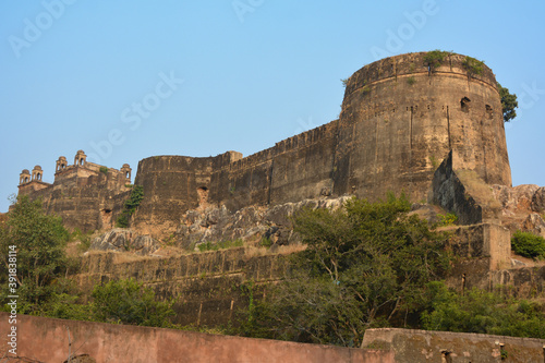 Baldeogarh fort in Madhya Pradesh  India.
