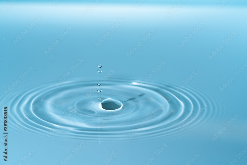 Waves on the surface of the water from a collision. Waves on the surface of the water from a collision.