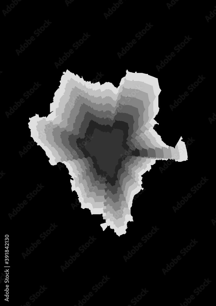 design for souvenir decoration with map of State of Durango design for souvenir decoration with map of State of Durango