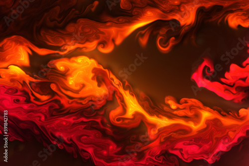 burning background