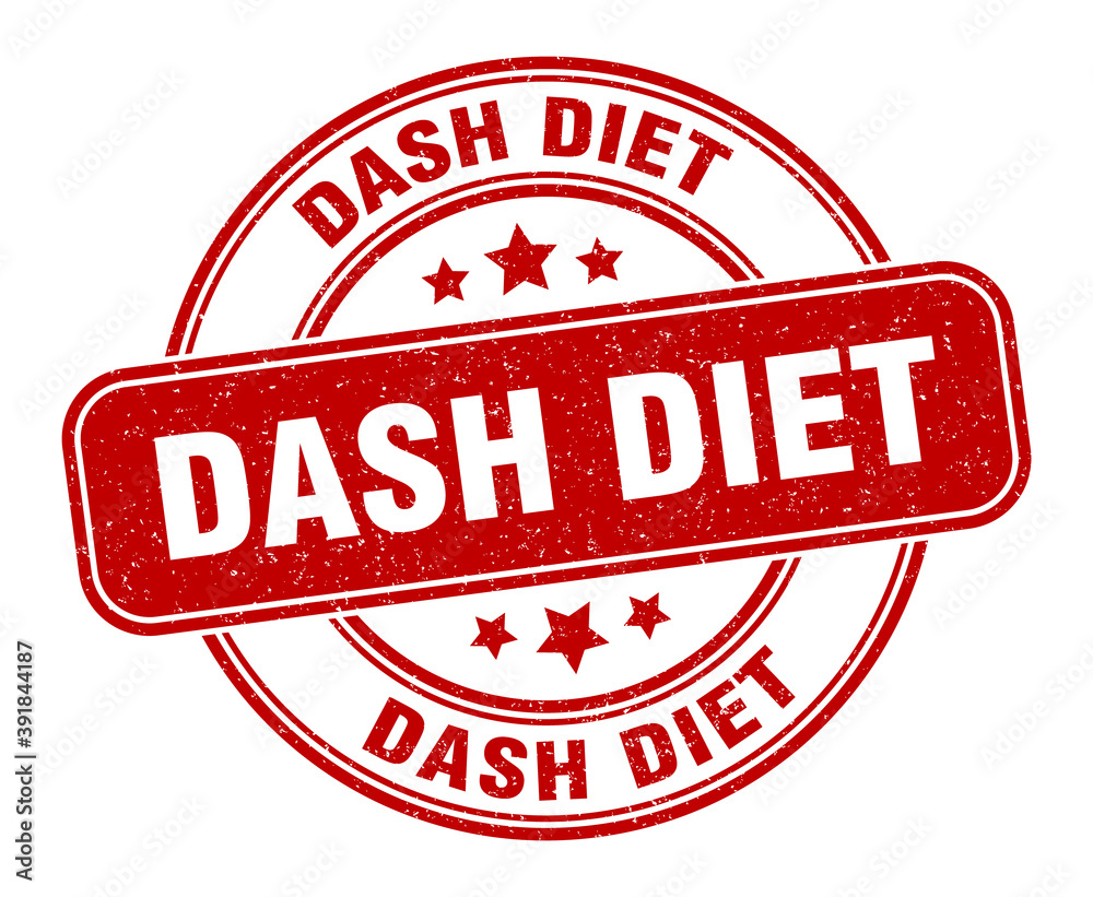 dash diet stamp. dash diet label. round grunge sign dash diet stamp. dash diet label. round grunge sign