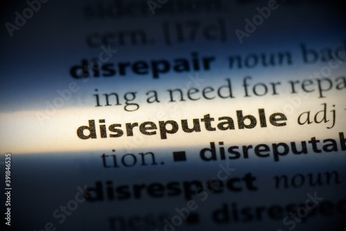 disreputable photo