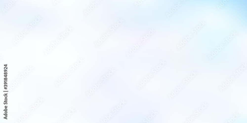 Fototapeta premium Light blue vector blurred texture.