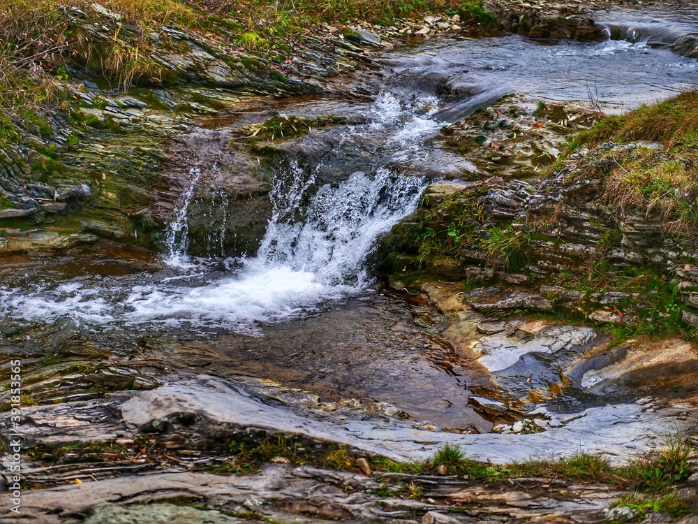 Fototapeta premium waterfall in the forest