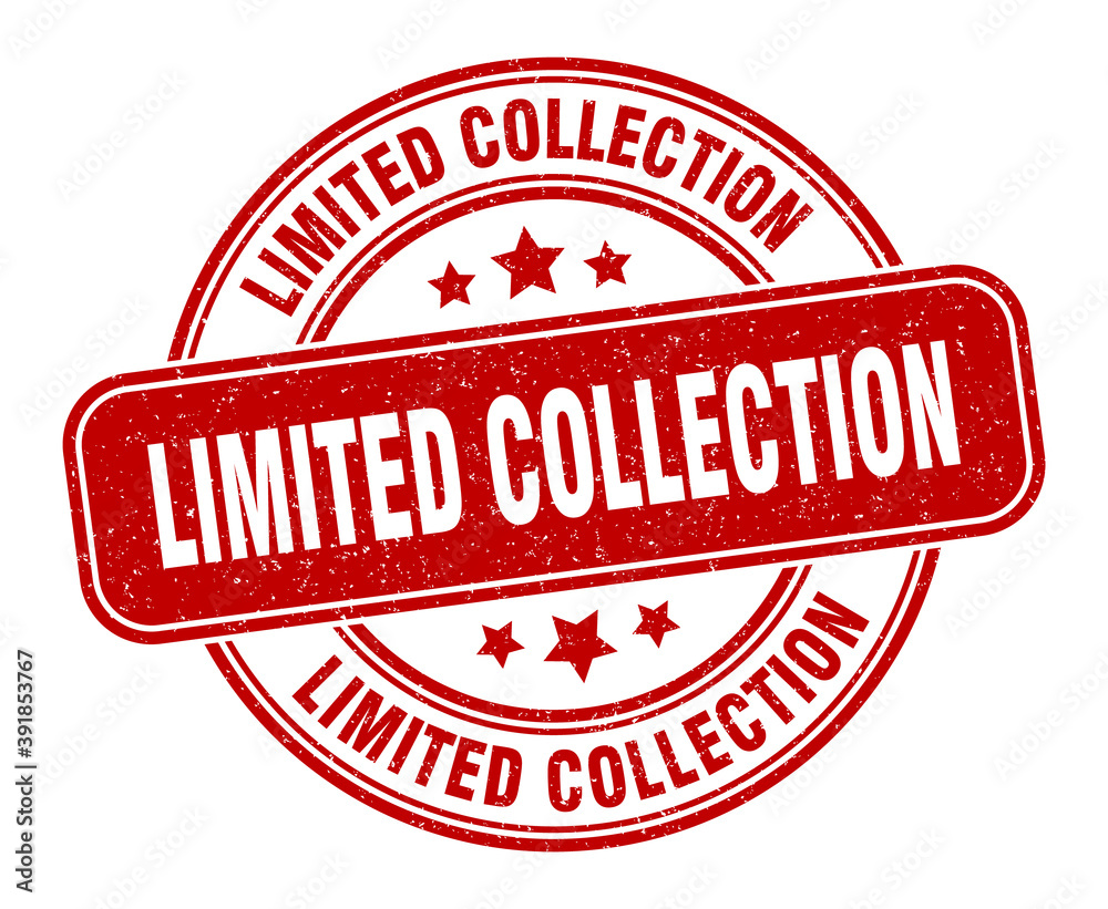 limited collection stamp. limited collection label. round grunge sign limited collection stamp. limited collection label. round grunge sign