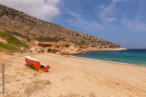 View of the Agia Theodoti Beach, Ios, Greece. © Tomasz Wozniak