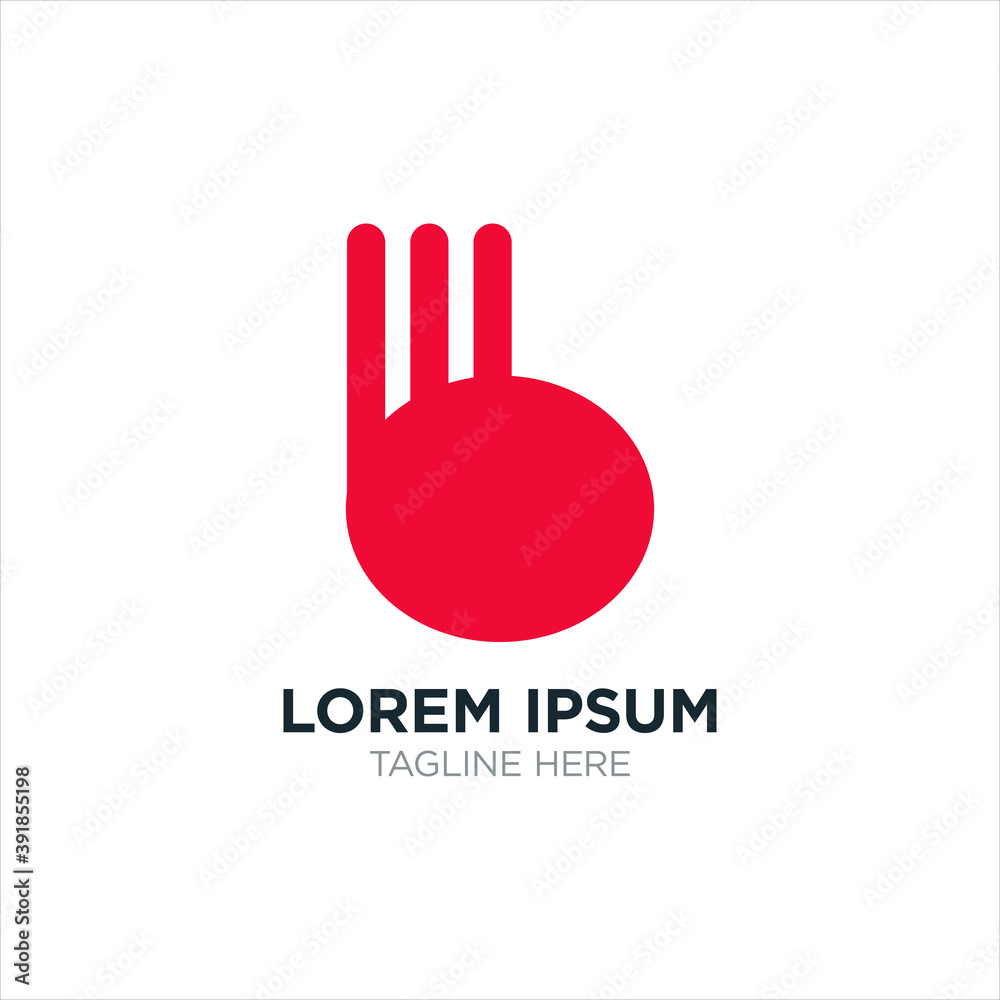 Obraz premium Premium Vector B Logo Design Template. Beautiful Minimal B Letter Logo Design for the Business company. B Initial Letter Logo Template. Flat B Letter Logo Design for Company