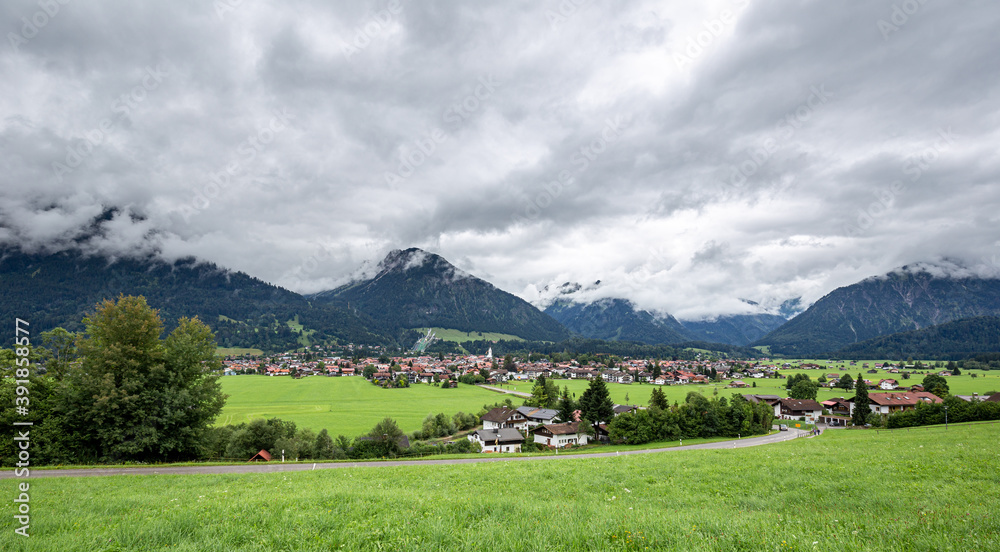 Blick auf Oberstdorf Blick auf Oberstdorf
