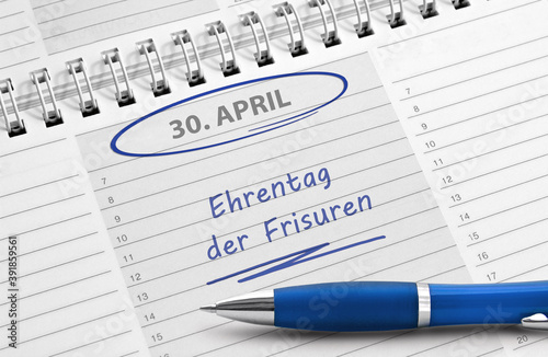 Notiz: 30. April, Ehrentag der Frisuren