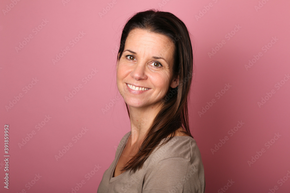 Portrait of a beautiful young woman Portrait of a beautiful young woman