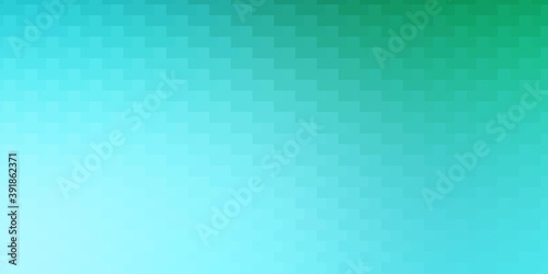 Light Green vector template in rectangles.