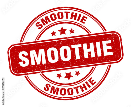 smoothie stamp. smoothie label. round grunge sign