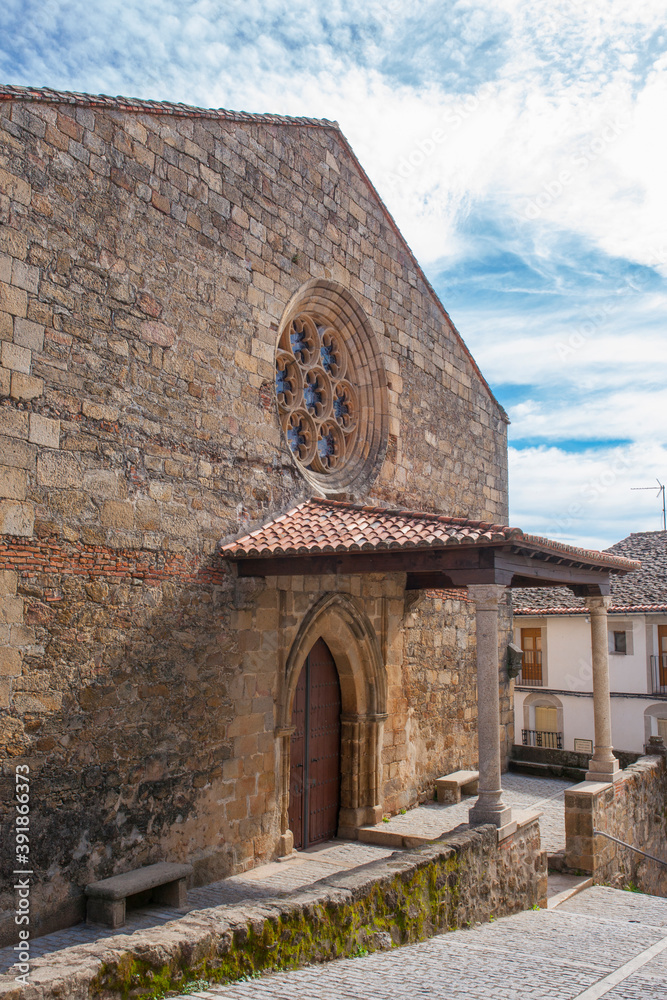Santa Maria de Altagracia church, Jaraiz de la Vera, Caceres, Extremadura, Spain