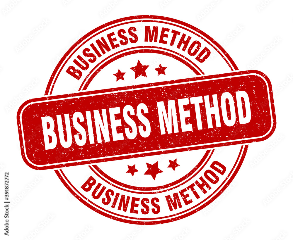 business method stamp. business method label. round grunge sign business method stamp. business method label. round grunge sign