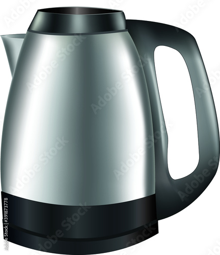 kettle isolated on white