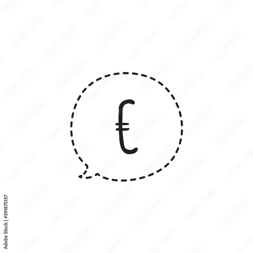 Pound Icon/Symbol in Speech Bubble Pound Icon/Symbol in Speech Bubble