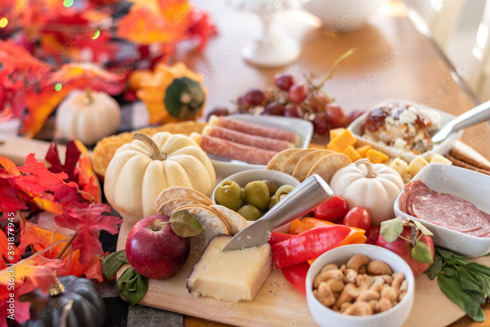 Fall theme charcuterie board Fall theme charcuterie board
