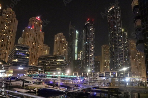 The night side of Dubai