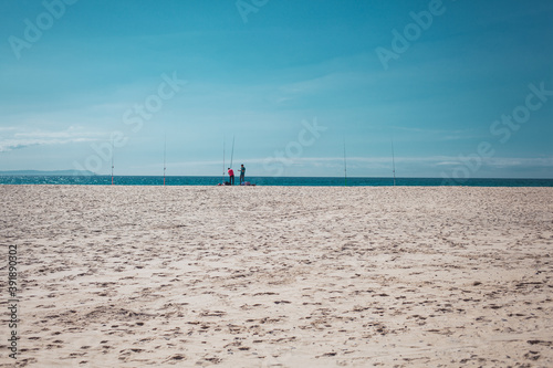 Punta Paloma beach. Coast line Tarifa. Cadiz, Spain. © Ekaterina